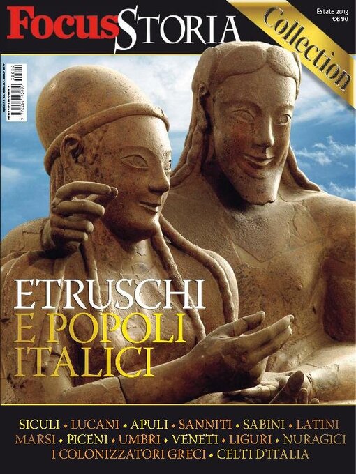 Cover image for Gli speciali di Focus Storia: ETRUSCHI E POPOLI ITALICI: Gli speciali di Focus Storia Etruschi